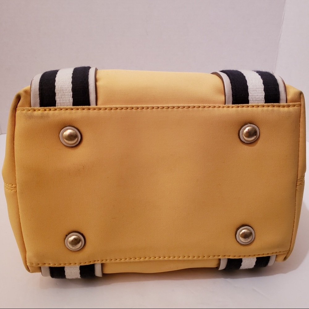 Vintage Michael Kors Nautical Stripe Canvas Bag - Picture 3 of 7